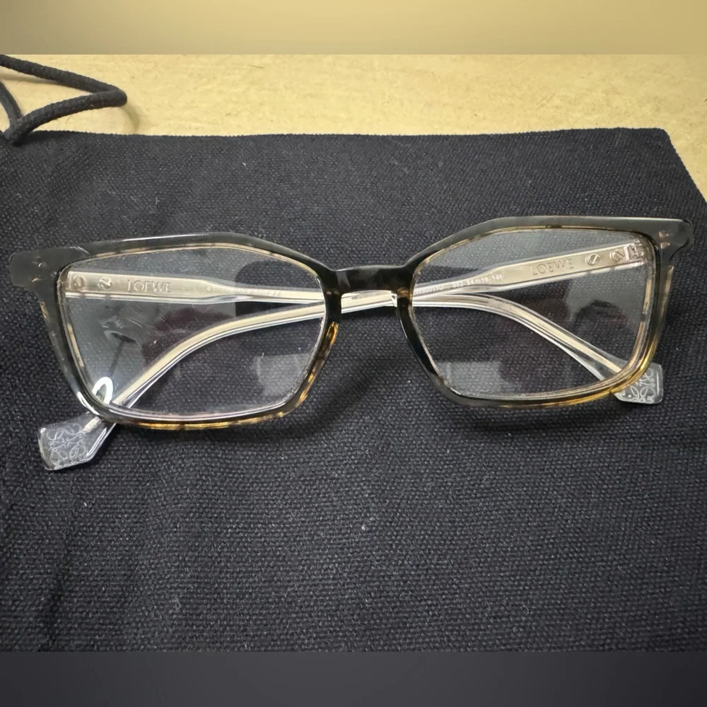 Loewe Tortoise Shell Eyeglasses